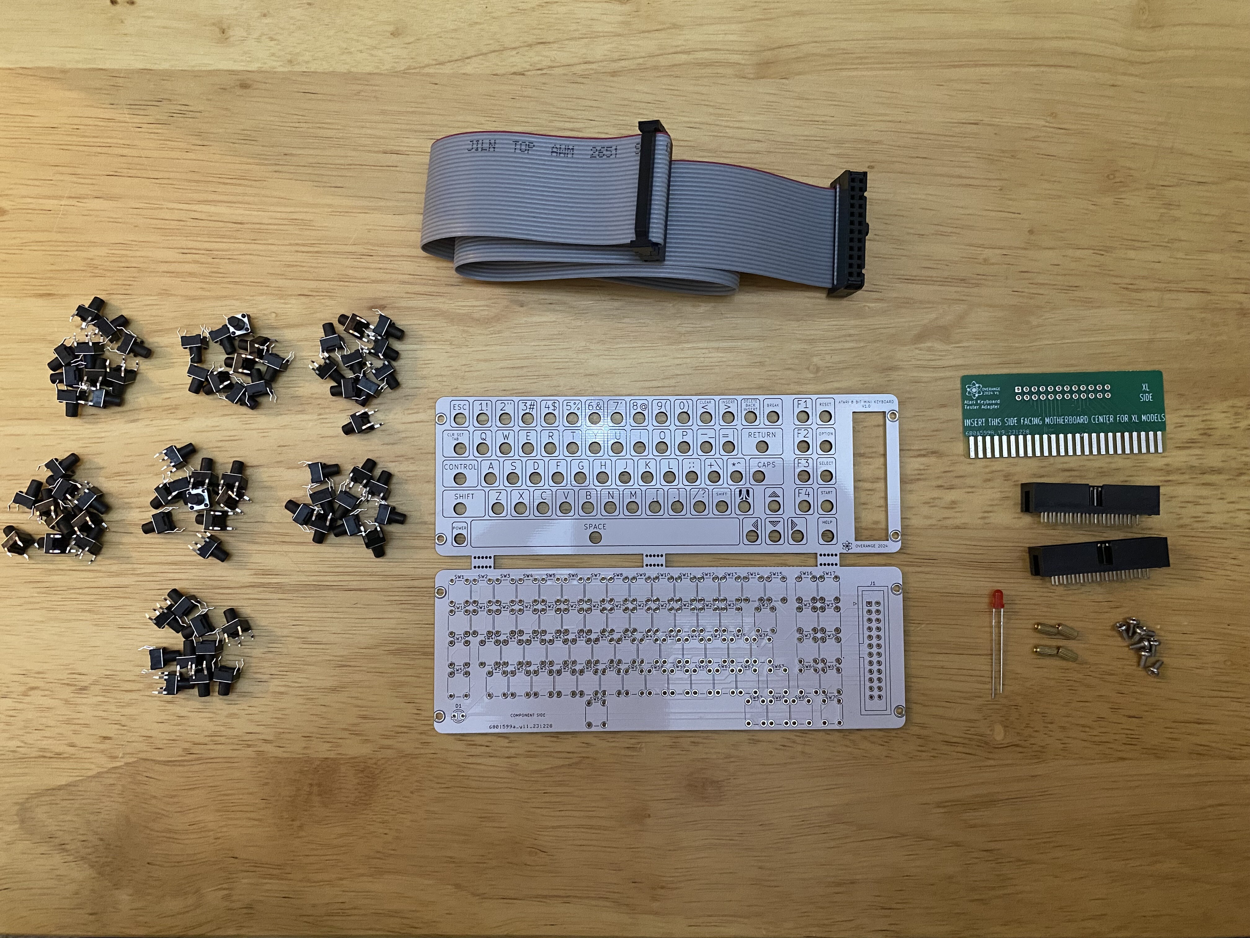 Atari Mini Keyboard - Bare PCB Double Sided Adapter.png